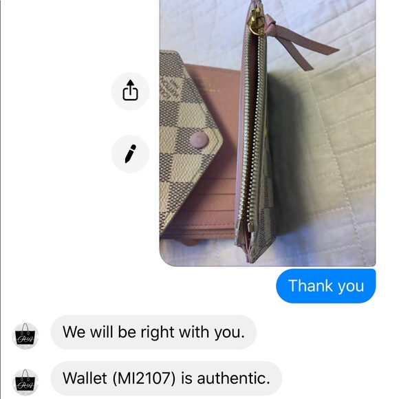 Authentic Louis Vuitton Victorine Ballerine Azur - Picture 8 of 8